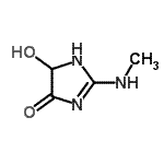CAS#: 745757-69-1， 5-Hydroxy-2-(methylamino)-1,5-dihydro-4H-imidazol-4-one