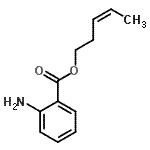 CAS 登录号：745765-62-2， (3Z)-3-戊烯-1-基2-氨基苯甲酸酯