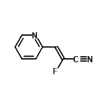 CAS#: 745812-13-9， (2Z)-2-Fluoro-3-(2-pyridinyl)acrylonitrile