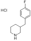 CAS#: 745817-38-3， 3-(4-Fluorobenzyl)-Piperidine Hydrochloride