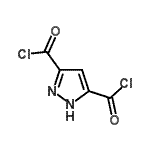 CAS 登录号：74621-40-2， 1H-吡唑-3,5-二甲酰氯