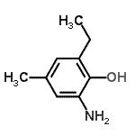 CAS 登录号：746559-26-2， 2-氨基-6-乙基-4-甲基苯酚