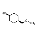 CAS 登录号：746570-13-8， 顺式-4-[(氨基氧基)甲基]环己醇