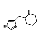 CAS 登录号：746604-42-2， 2-(1H-咪唑-4-基甲基)哌啶