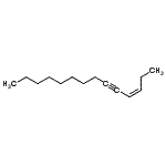 CAS 登录号：74663-68-6， (3Z)-3-十四碳烯-5-炔