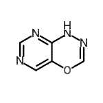 CAS 登录号：74664-58-7， 1H-嘧啶并[4,5-e][1,3,4]恶二嗪