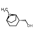 CAS 登录号：746646-58-2， [(1R,2R,5R)-8-甲基-8-氮杂双环[3.2.1]辛-2-基]甲醇