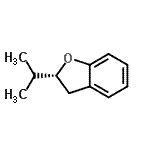 CAS 登录号：74695-08-2， (2R)-2-异丙基-2,3-二氢-1-苯并呋喃