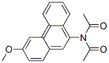 CAS 登录号：7470-56-6， N-乙酰基-N-(3-甲氧基菲-9-基)乙酰胺