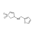 CAS 登录号：747405-58-9， N-(2-呋喃甲基)-2,3-二氢-3-噻吩胺1,1-二氧化物