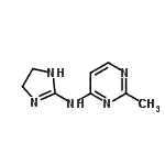 CAS 登录号：748084-03-9， N-(4,5-二氢-1H-咪唑-2-基)-2-甲基-4-嘧啶胺