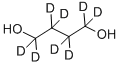 结构式 CAS# 74829-49-5, 1,4-丁二醇-1,1,2,2,3,3,4,4-D8