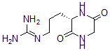 CAS 登录号：74838-82-7， 2-[3-[(2S)-3,6-二氧代哌嗪-2-基]丙基]胍