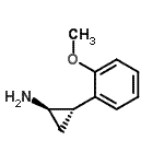 CAS 登录号：748730-84-9， (1R,2S)-2-(2-甲氧基苯基)环丙胺