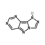 CAS 登录号：748776-75-2， 1H-[1,2,4]三唑并[4',3':1,5]吡唑并[4,3-d]嘧啶