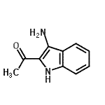 CAS 登录号：74897-48-6， 1-(3-氨基-1H-吲哚-2-基)乙酮
