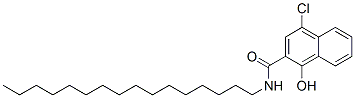 CAS#: 74918-83-5， 4-Chloro-N-Hexadecyl-1-Hydroxynaphthalene-2-Carboxamide