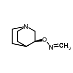 CAS 登录号：749183-02-6， 甲醛O-[(3S)-1-氮杂双环[2.2.2]辛-3-基]肟