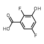 CAS#: 749230-40-8， 2,5-Difluoro-3-hydroxybenzoic acid