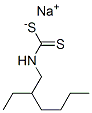 CAS 登录号：7495-76-3， 2-乙基己基二硫代氨基甲酸钠