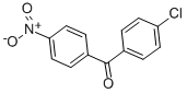 结构式 CAS# 7497-60-1, (4-氯苯基)(4-硝基苯基)-甲酮