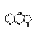 CAS 登录号：749799-06-2， (2E)-N-(4,5-二氢-1H-咪唑-2-基)-1-甲基-2(1H)-嘧啶亚胺