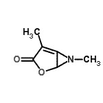 CAS 登录号：749849-32-9， 4,6-二甲基-2-氧杂-6-氮杂双环[3.1.0]己-4-烯-3-酮