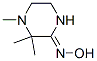 CAS 登录号：74987-05-6， (Z)-3,3,4-三甲基-哌嗪酮肟