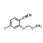 CAS 登录号：749874-25-7， 1-乙炔基-4-氟-2-(甲氧基甲氧基)苯