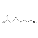 CAS 登录号：749885-73-2， (1R,2S)-2-戊基环丙基乙酸酯