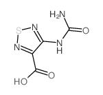 CAS 登录号：7501-16-8， 4-[(氨基羰基)氨基]-1,2,5-噻二唑-3-羧酸