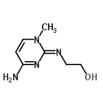 CAS#: 750515-48-1， 2-[(4-Imino-1-methyl-1,4-dihydro-2-pyrimidinyl)amino]ethanol