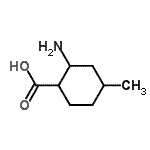 CAS#: 750541-28-7， 2-Amino-4-methylcyclohexanecarboxylic acid