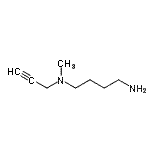 CAS 登录号：750548-56-2， N-甲基-N-(2-丙炔-1-基)-1,4-丁烷二胺