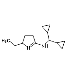 CAS 登录号：750561-53-6， N-(二环丙基甲基)-2-乙基-3,4-二氢-2H-吡咯-5-胺