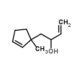 CAS 登录号：750601-58-2， 1-(1-甲基-2-环戊烯-1-基)-3-丁烯-2-醇