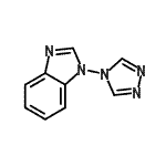 CAS 登录号：75106-99-9， 1-(4H-1,2,4-三唑-4-基)-1H-苯并咪唑