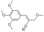 CAS 登录号：7520-69-6， 2-(甲氧基甲基)-3-(3,4,5-三甲氧基苯基)-2-丙烯腈