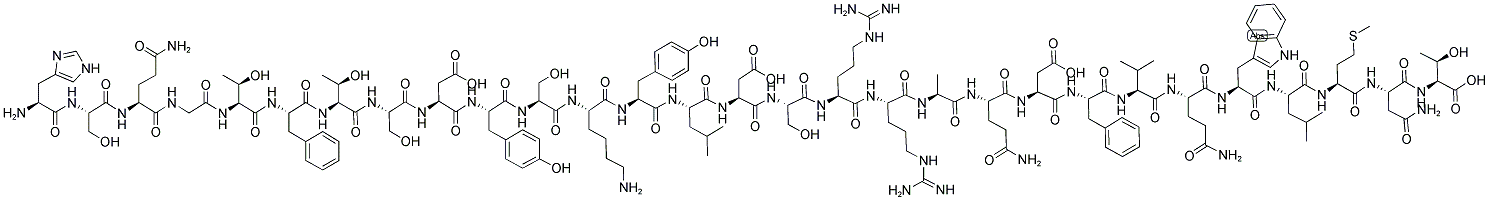 CAS 登录号：75217-63-9， (蛋氨酰(O)27)-高血糖素 (1-29) (人,牛,猪的)