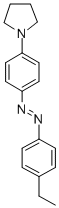 CAS 登录号：75236-19-0， (4-乙基苯基)-(4-吡咯烷-1-基苯基)二氮烯