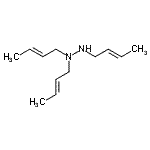 CAS 登录号：75267-98-0， 1,1,2-三[(2E)-2-丁烯-1-基]肼