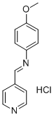 CAS#: 75273-81-3， N-(4-Methoxyphenyl)-1-Pyridin-4-Ylmethanimine Hydrochloride