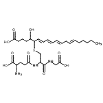 CAS 登录号：75290-60-7， gamma-谷氨酰-S-[(6E,8E,10E,13E)-1-羧基-4-羟基-6,8,10,13-十九四烯-5-基]半胱氨酰甘氨酸
