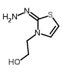 CAS 登录号：753027-76-8， 2-[(2E)-2-亚肼基-1,3-噻唑-3(2H)-基]乙醇