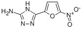 CAS 登录号：7532-52-7， 3-(5-硝基-2-呋喃基)-1H-1,2,4-三唑-5-胺