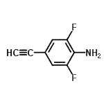 CAS 登录号：753501-37-0， 4-乙炔基-2,6-二氟苯胺