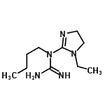 CAS 登录号：754126-14-2， 1-丁基-1-(1-乙基-4,5-二氢-1H-咪唑-2-基)胍