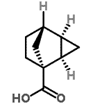 CAS 登录号：75421-02-2， (1R,2R,4R,5S)-三环[3.2.1.0<sup>2,4</sup>]辛烷-1-羧酸