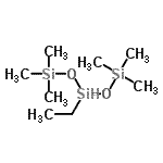 CAS 登录号：7543-58-0， 3-乙基-1,1,1,5,5,5-六甲基三硅氧烷