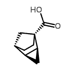 CAS 登录号：75444-04-1， (2S,4S,5S)-三环[3.2.1.0<sup>2,4</sup>]辛烷-1-羧酸